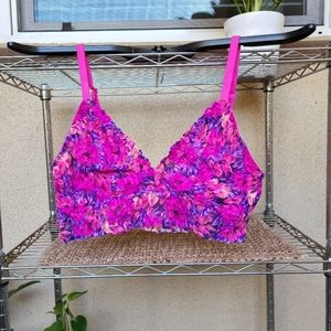 VICTORIA'S SECRET FLORAL BRALETTE